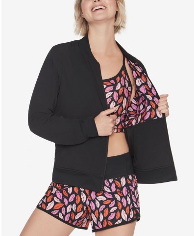 x Diane von Furstenberg Women's Skechweave Midnight Kiss Reversible Bomber Jacket Midnight Kiss $38.09 Jackets