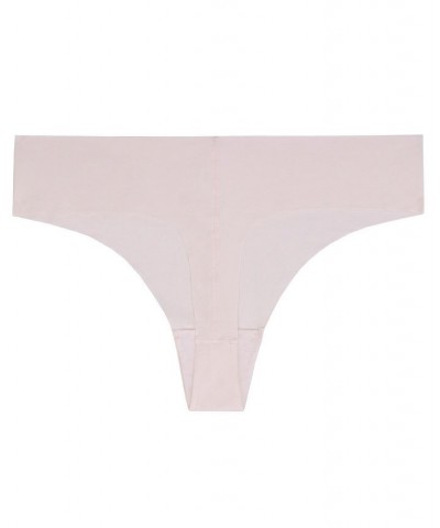 Litewear Cut Anywear Logo Thong Underwear DK5026 Pearl Cream $9.20 Underwears