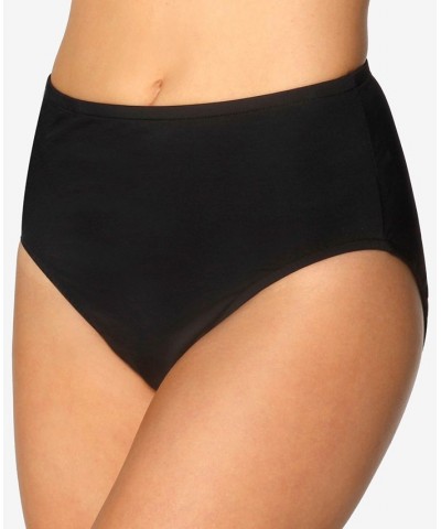 Women's Amarna Allura Underwire Tankini Top & Solid High-Waist Bottoms Black $53.96 Swimsuits