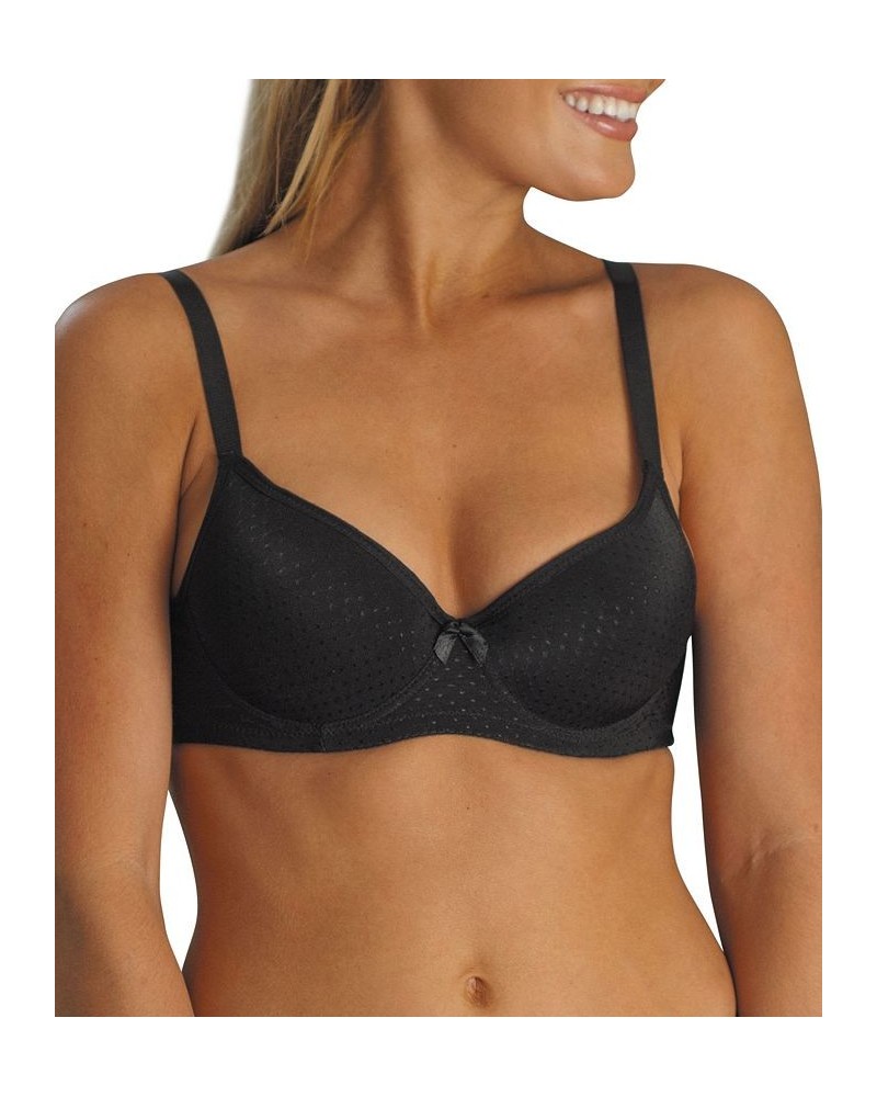 Women's Full Figure Underwire Bra Black $14.28 Bras