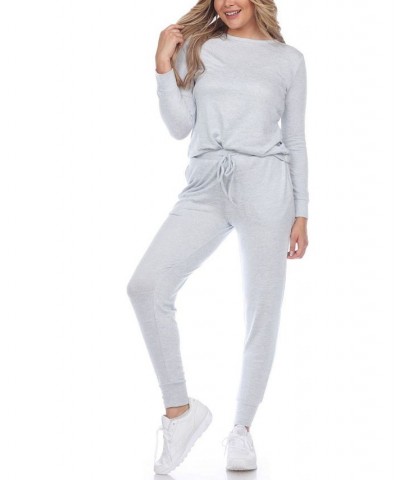 Women's 2pc Loungewear Set Light Blue $21.56 Sleepwear