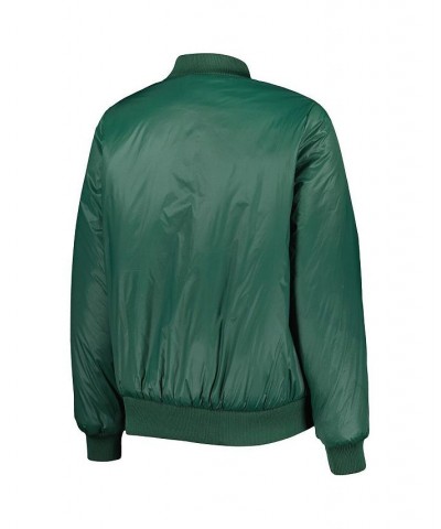 Women's Oatmeal and Green Green Bay Packers Switchback Reversible Full-Zip Jacket Oatmeal, Green $45.00 Jackets