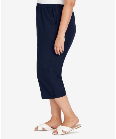 Plus Size Classic Capri Pants Seagreen $26.25 Pants