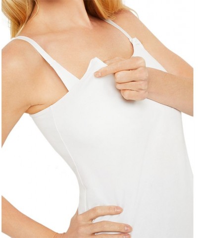 Clip-Down Nursing Camisole White $30.00 Tops