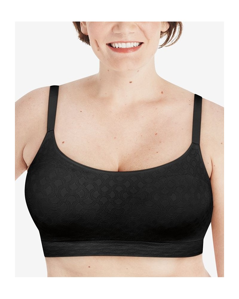 Women's Secrets Seamless Comfort Wireless Bra US4831 Black $12.88 Bras