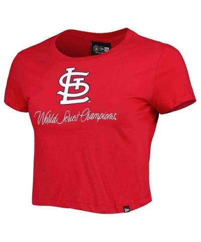 Women's Red St. Louis Cardinals Historic Champs T-shirt Red $23.03 Tops