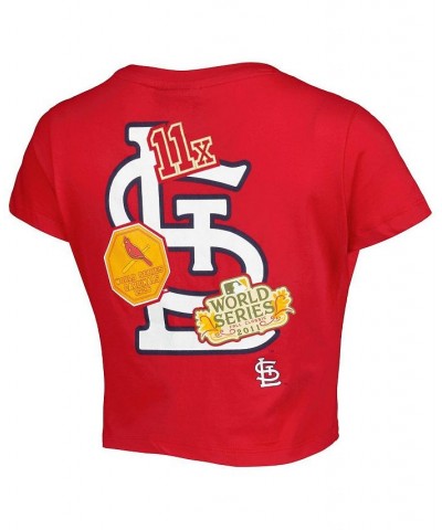 Women's Red St. Louis Cardinals Historic Champs T-shirt Red $23.03 Tops