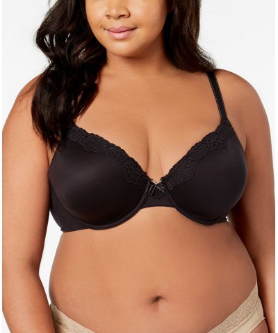 Comfort Devotion Extra Coverage Lace Shaping Underwire Bra 9404 Black $15.19 Bras