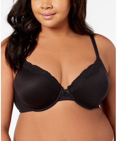 Comfort Devotion Extra Coverage Lace Shaping Underwire Bra 9404 Black $15.19 Bras