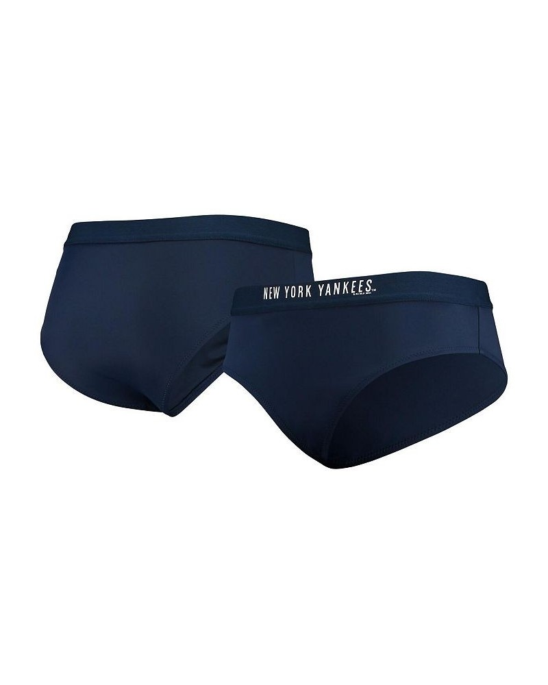 Women's Navy New York Yankees All-Star Bikini Bottom Navy $18.80 Swimsuits