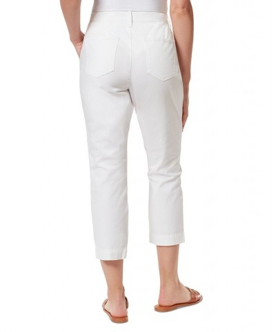 Women's Tapered Cropped Pants White $20.54 Pants