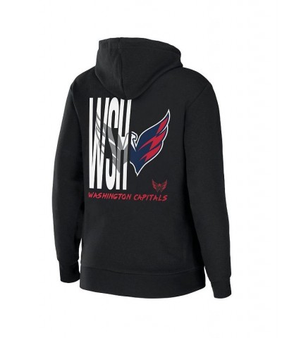 Women's Black Winnipeg Jets Sponge Fleece Full-Zip Hoodie Black $39.77 Sweatshirts