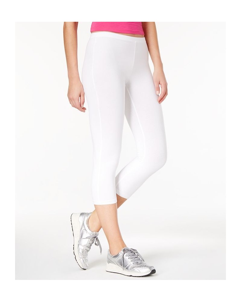 Women's Capri Leggings White $13.19 Pants