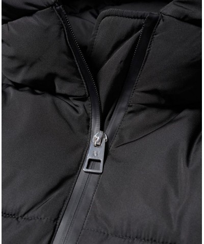 Women's Hood Quilted Coat Black $51.80 Coats