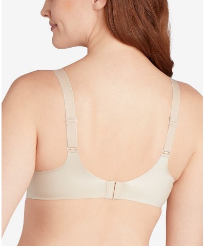 Comfort Revolution Soft Touch Perfect T-Shirt Wireless Bra DF3460 Almond $15.80 Bras