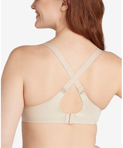 Comfort Revolution Soft Touch Perfect T-Shirt Wireless Bra DF3460 Almond $15.80 Bras