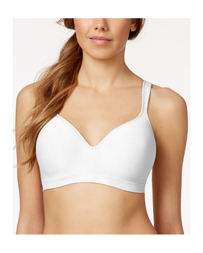 Comfort Revolution Shaping Wireless Smoothing Bra 3463 White $14.26 Bras