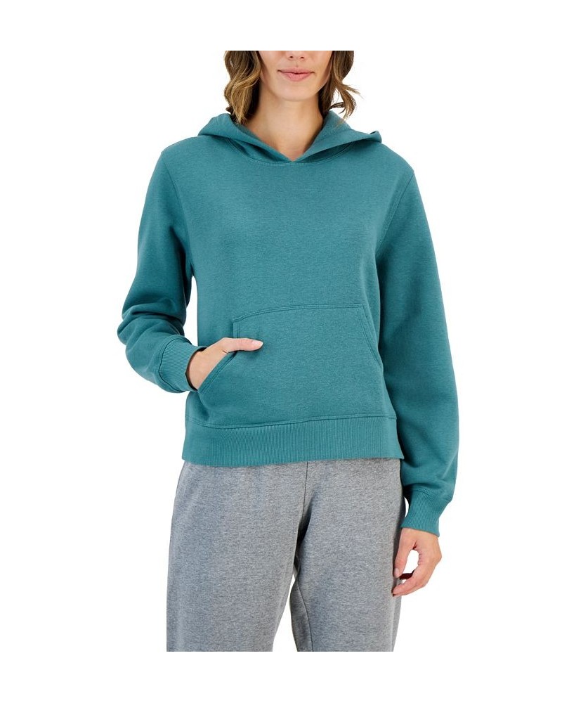 Women's Solid Sweatshirt Hoodie Regular & Petites Crushed Mint $11.99 Sweatshirts