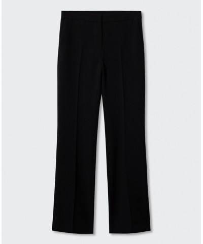 Women's Straight Suit Pants Black $37.80 Pants