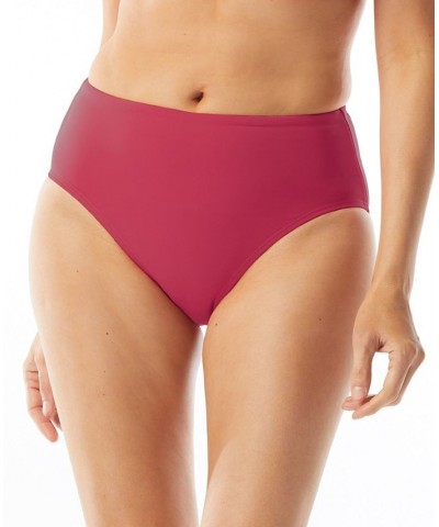 Women's Flourish Bra-Sized Tiered Tankini Top & Matching Swim Bottoms Deep Fuchsia $44.28 Swimsuits