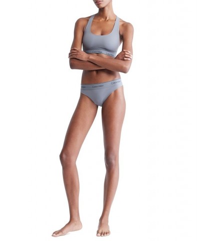 Women's Modern Performance Bikini Underwear QF6925 Asphalt Grey $27.14 Panty