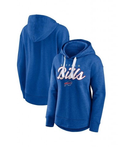 Women's Branded Heather Royal Buffalo Bills Set To Fly Pullover Hoodie Blue $27.30 Sweatshirts