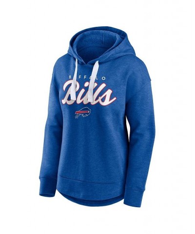 Women's Branded Heather Royal Buffalo Bills Set To Fly Pullover Hoodie Blue $27.30 Sweatshirts