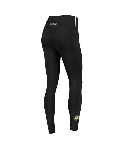 Women's Black Milwaukee Bucks Classics Lux Leggings Black $34.19 Pants