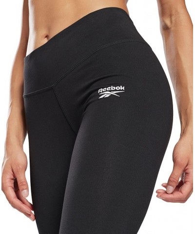 Plus Size Identity Training Pull-On Logo Leggings Black $13.95 Pants