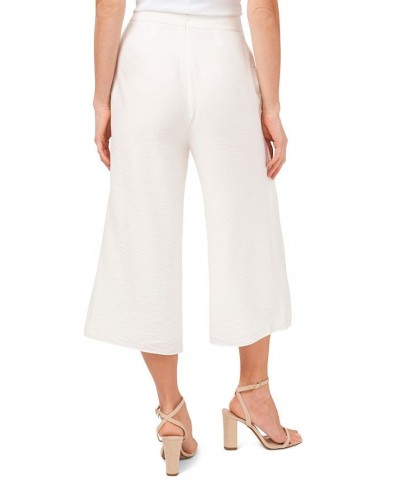 Wide-Leg Belted Pants Soft Ecru $33.79 Pants