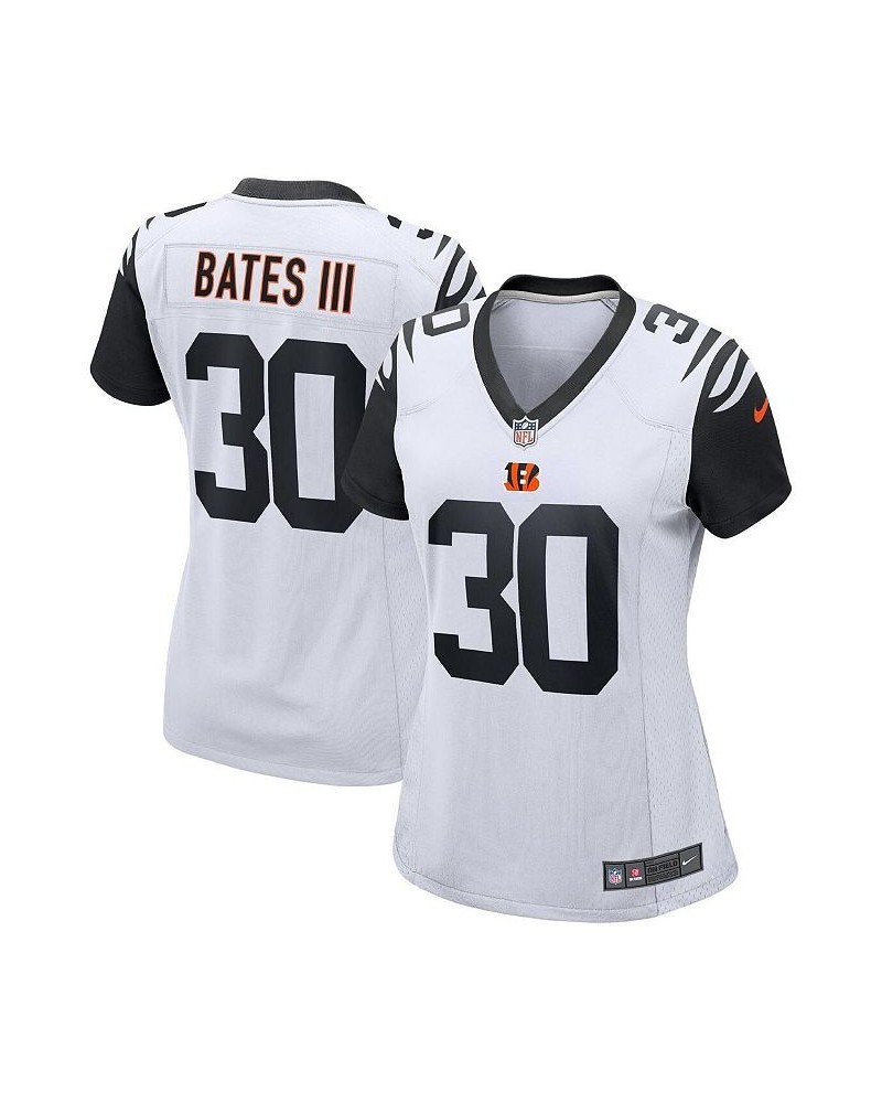 Women's Jessie Bates III White Cincinnati Bengals Alternate Game Jersey White $44.80 Jersey