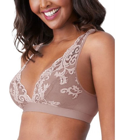 Women's Instant Icon Bralette 810322 Caf Au Lait $27.56 Bras