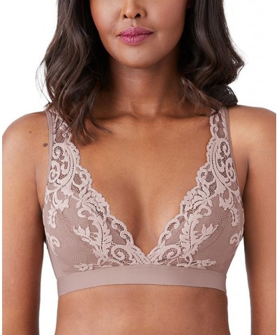 Women's Instant Icon Bralette 810322 Caf Au Lait $27.56 Bras