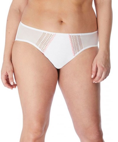 Plus Size Matilda Brief Panty EL8905 Online Only White $18.49 Underwears