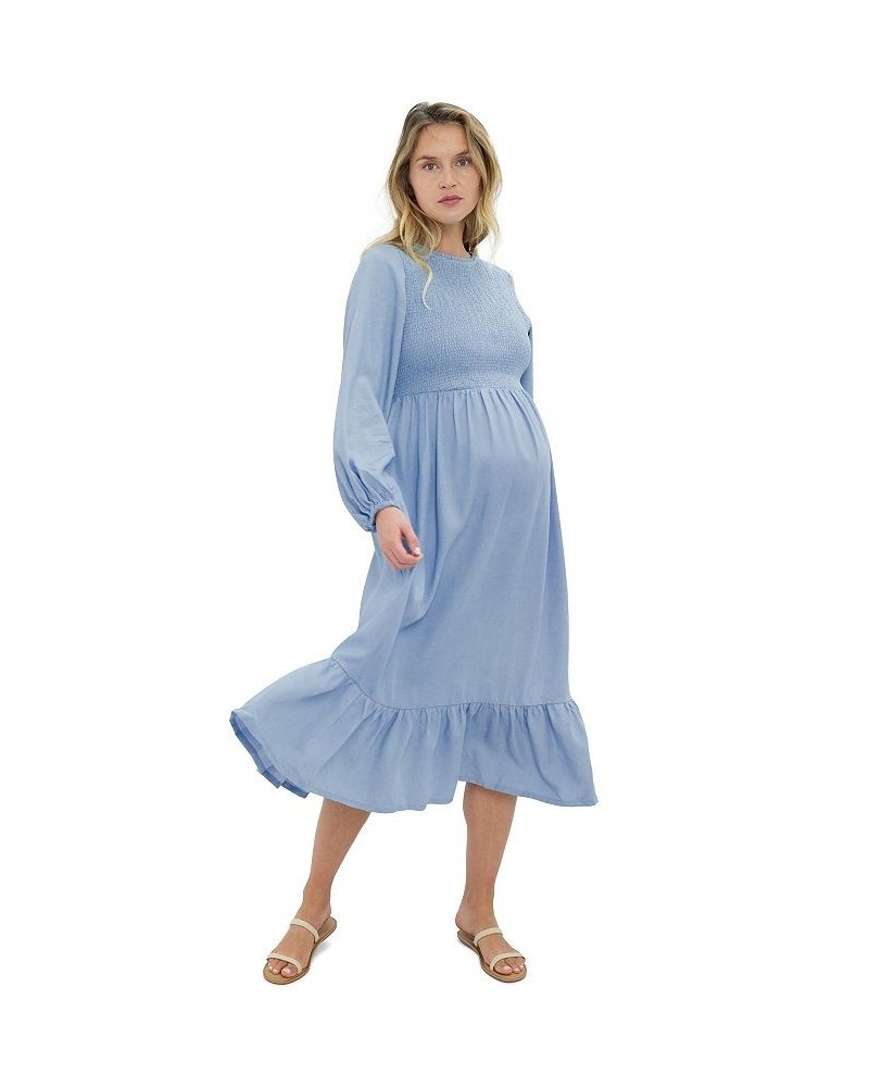 Women's Maternity Meadow Chambray Dress Chambray $36.30 Dresses