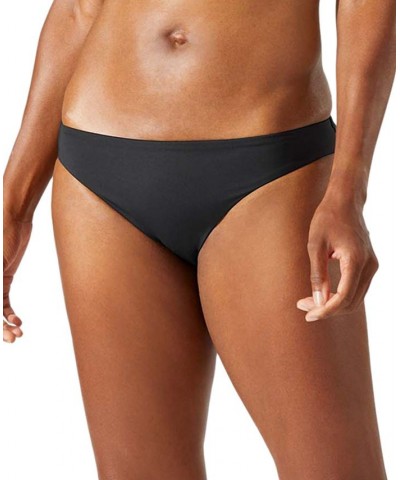 Women's Hipster Brief Bikini Bottoms Black $22.35 Swimsuits