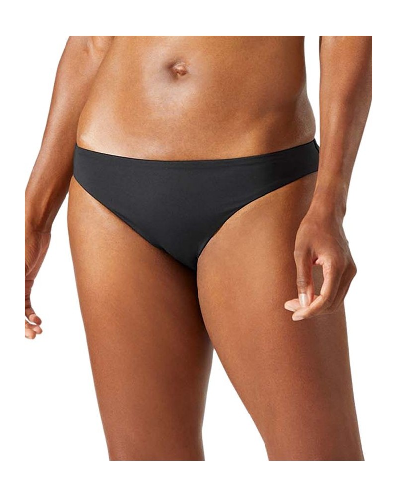 Women's Hipster Brief Bikini Bottoms Black $22.35 Swimsuits