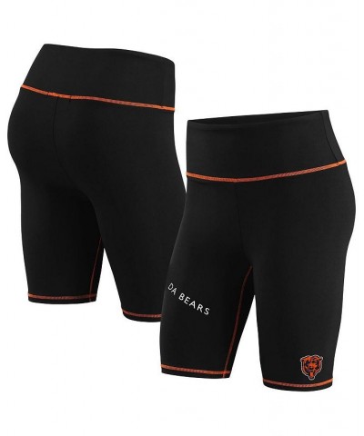 Women's Black Chicago Bears Bike Shorts Black $26.99 Shorts