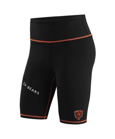 Women's Black Chicago Bears Bike Shorts Black $26.99 Shorts