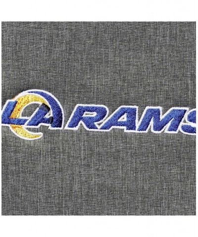 Women's Charcoal Los Angeles Rams Zephyr Softshell Full-Zip Jacket Charcoal $36.30 Jackets