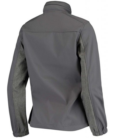 Women's Charcoal Los Angeles Rams Zephyr Softshell Full-Zip Jacket Charcoal $36.30 Jackets