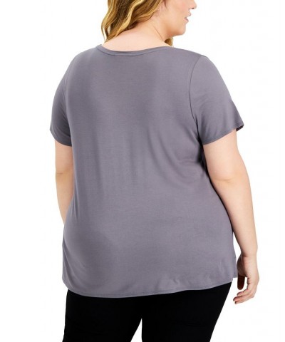 Plus Size Knit Top Armor $12.20 Tops