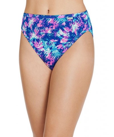 Elance French Cut 3 Pack Underwear 1485 1487 Extended Sizes Softest Teal/belvedere Stripe Violet/tropical Burst $12.47 Panty