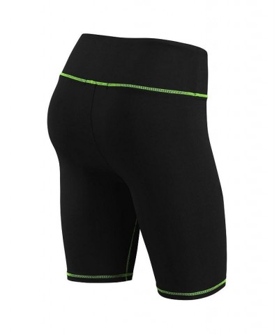 Women's Black Seattle Seahawks Bike Shorts Black $20.24 Shorts