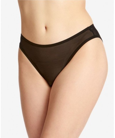 Women's Ouvert Mesh Bikini Black $19.61 Panty