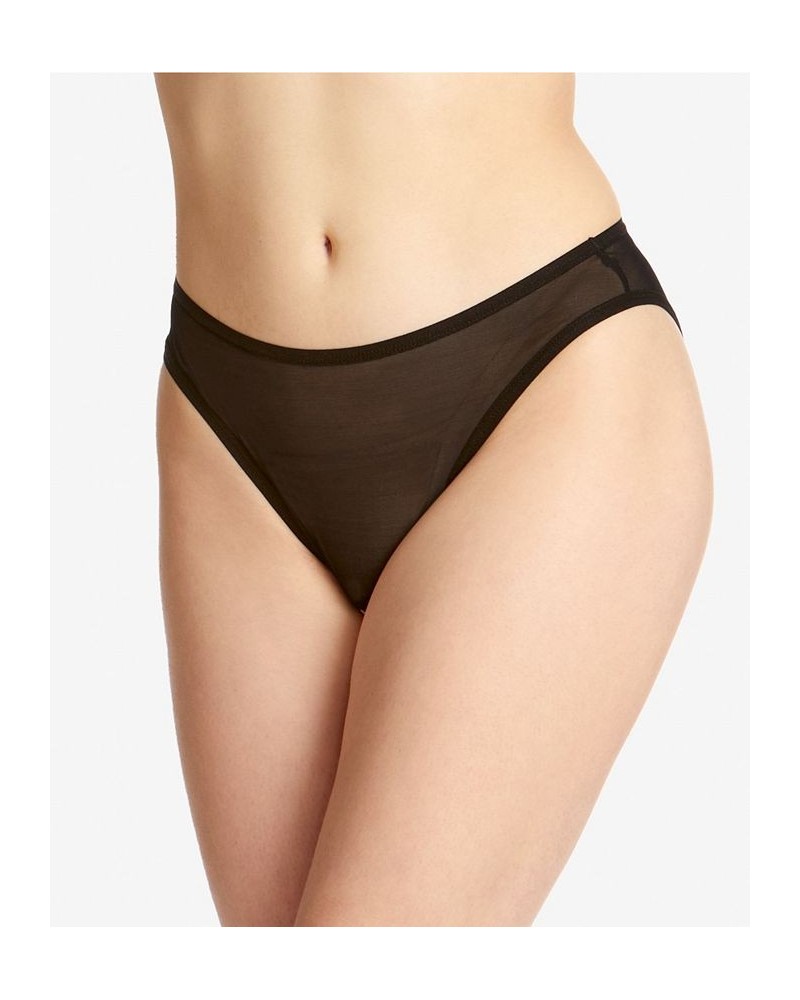 Women's Ouvert Mesh Bikini Black $19.61 Panty