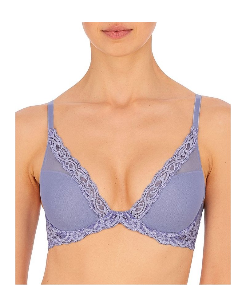 Feathers Contour Plunge Lace-Trim Bra 730023 Glow (Nude 2) $31.39 Bras