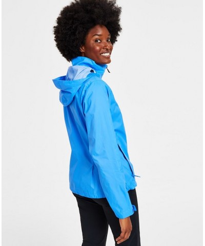 Women's Switchback Waterproof Packable Rain Jacket XS-3X Harbor Blue $31.79 Jackets