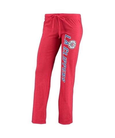 Women's LA Clippers Anchor Tank Top and Pants Sleep Set Heathered Gray, Heathered Red $23.92 Pajama