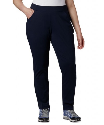 Plus Size Anytime Casual™ Pull-On Pants Blue $33.00 Pants